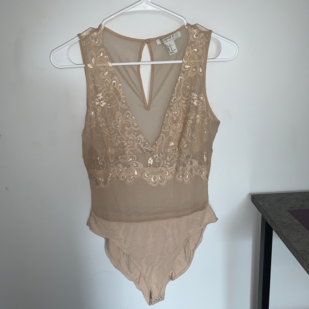 Forever 21 Lace Bodysuit